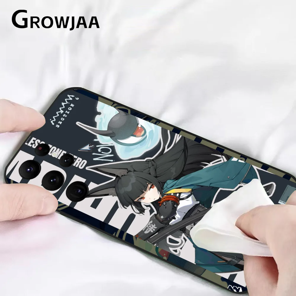 Miyabi Hoshimi Design Protective Silicone Phone Case