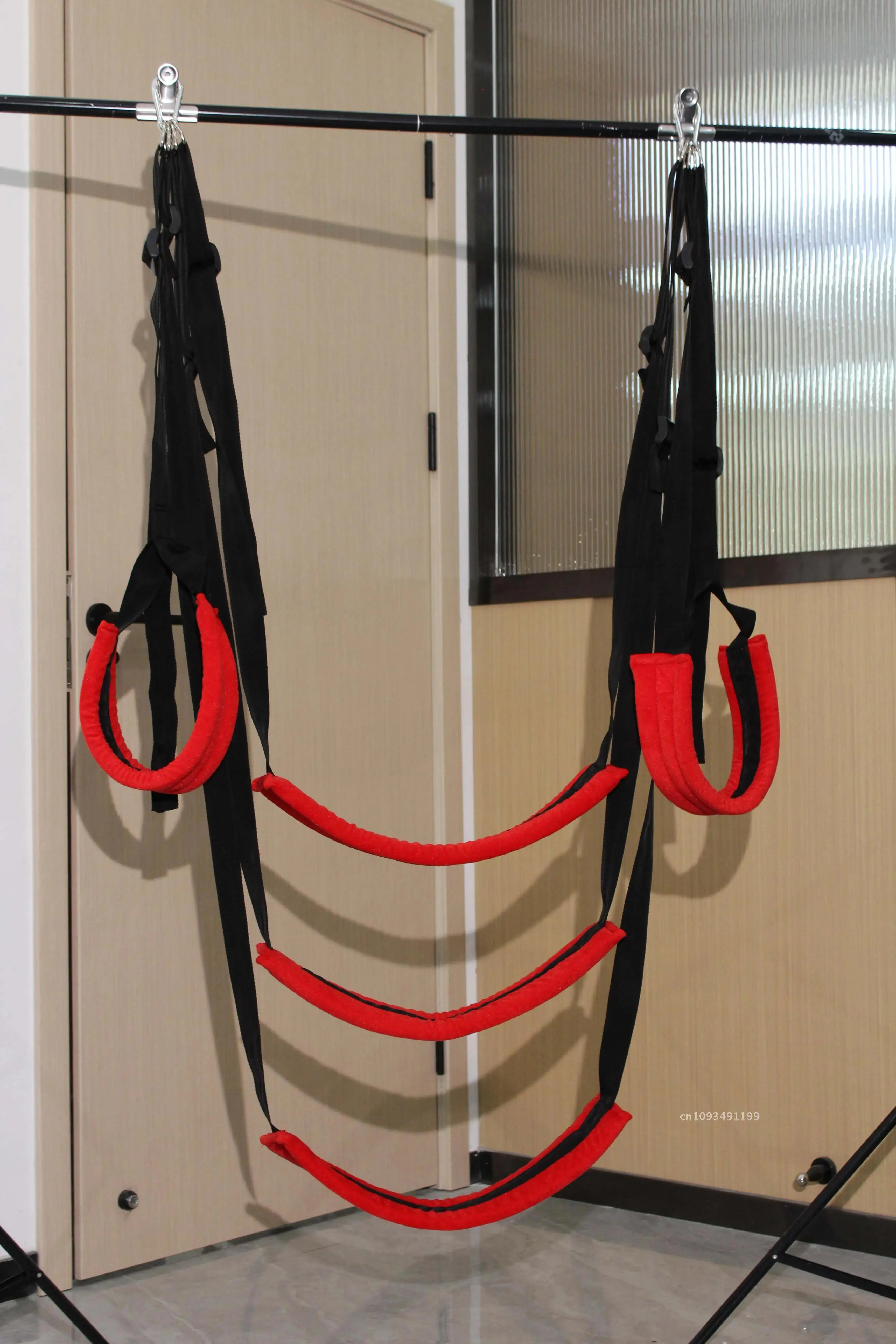 Five Pads Sex Swing Door Furniture Hanging Sex Swings Bondage Adult Flirt Couples Position Swing Aid Love Seat for Soft Toys