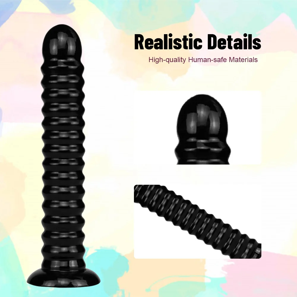 Jelly 6 Style Analdildo mit Saugnapf Riesige Dildos Sexspielzeug für Frauen Männer Gefälschter Schwanz Großer Analbutt_voghion.com