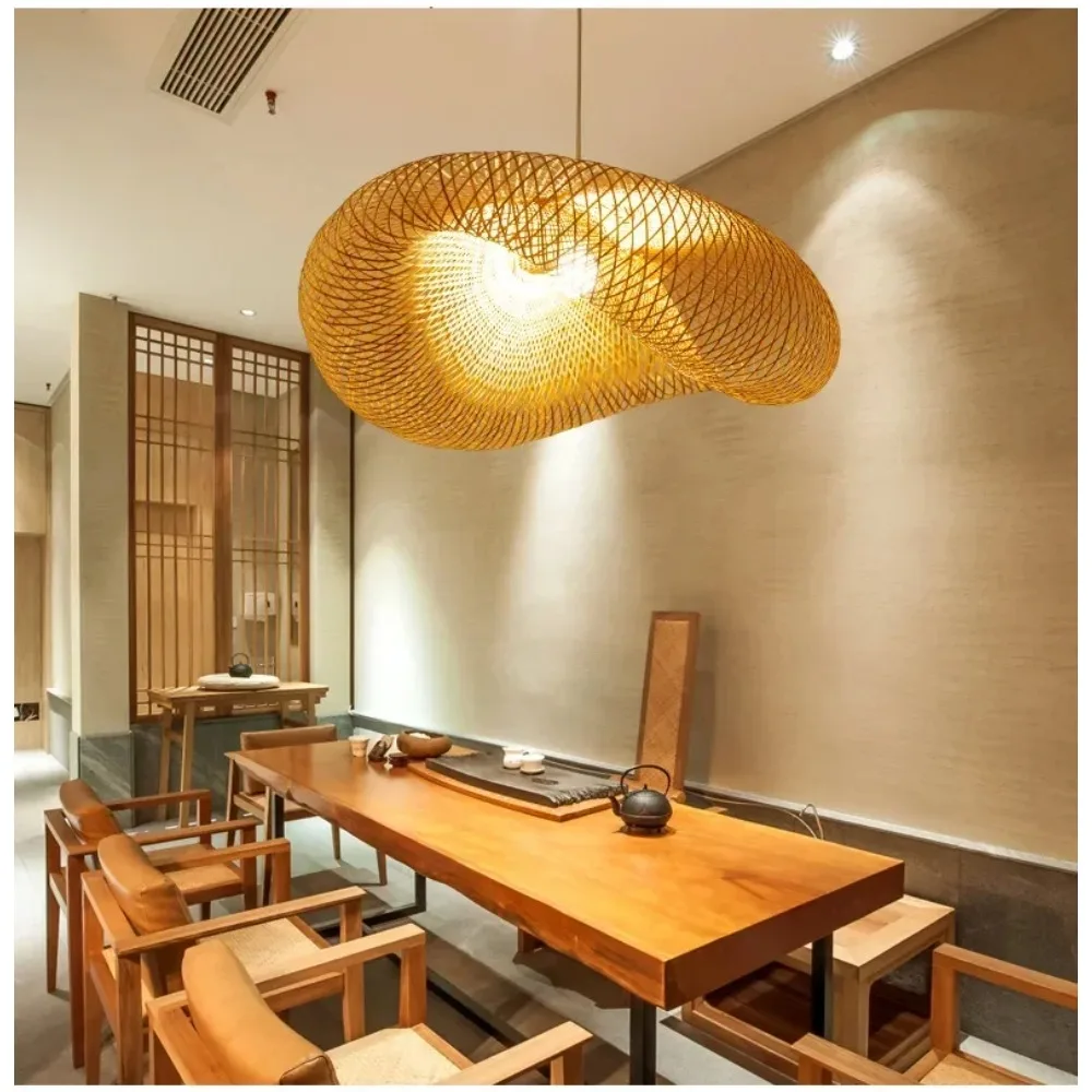 Handmade Bamboo Pendant Light 1