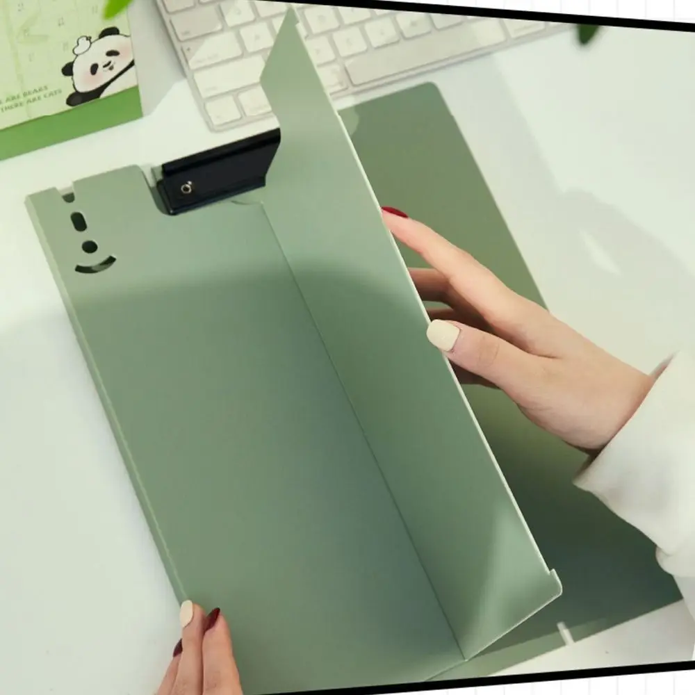Dual-use Vertical Plate Clamp Vertical Multifunction A4 File Folder Test Paper Storage Organizer School Office business folder