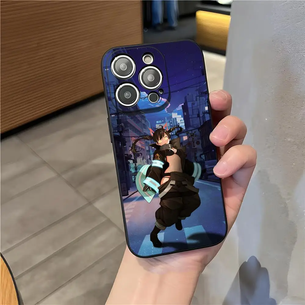 Fire Force Shockproof Soft Phone Case Cover