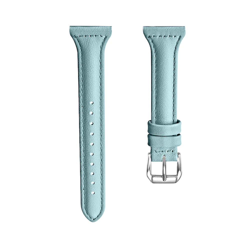 18mm Leather Classic Buckle Wristband - Elegant Replacement Strap