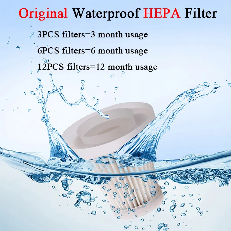 9000Pa 3in1 Handheld Vacuum Cleaner & Cordless Air Blower, Mini Air Duster Cleaner for Computer, Laptop, PC, Car Interior, Home