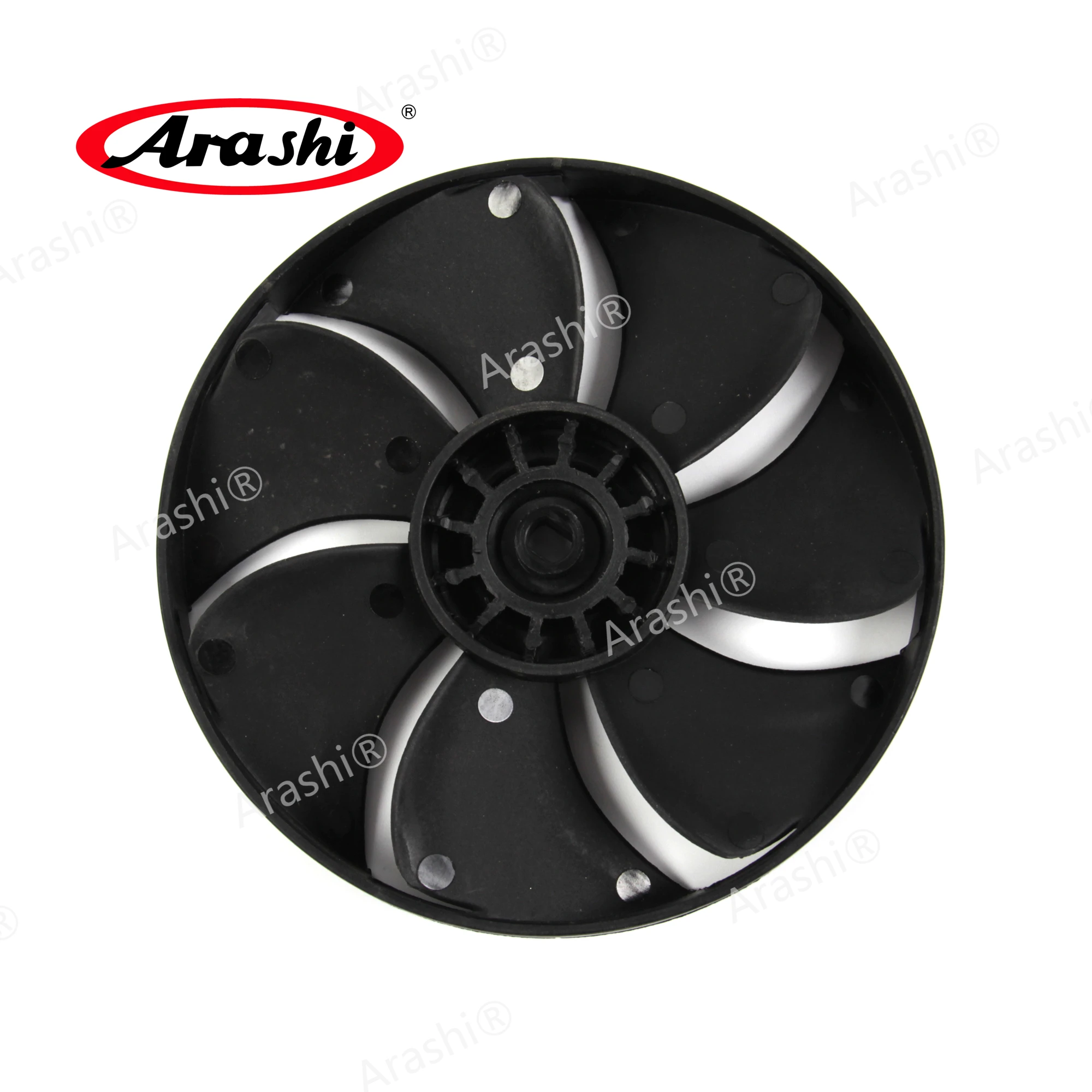 아라시 오토바이 ATV 라디에이터 선풍기, 열 냉각 선풍기, 야마하 YZF R6 YZF-R6 2003 2004 2005 2006 2007 엔진, 136mm