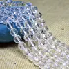 Fine AAAA 100% Natural Stone Faceted Rock Quartz Round Gemstone Spacer Beads For Jewelry Making DIY Bracelet Necklace 6/8/10MM 1