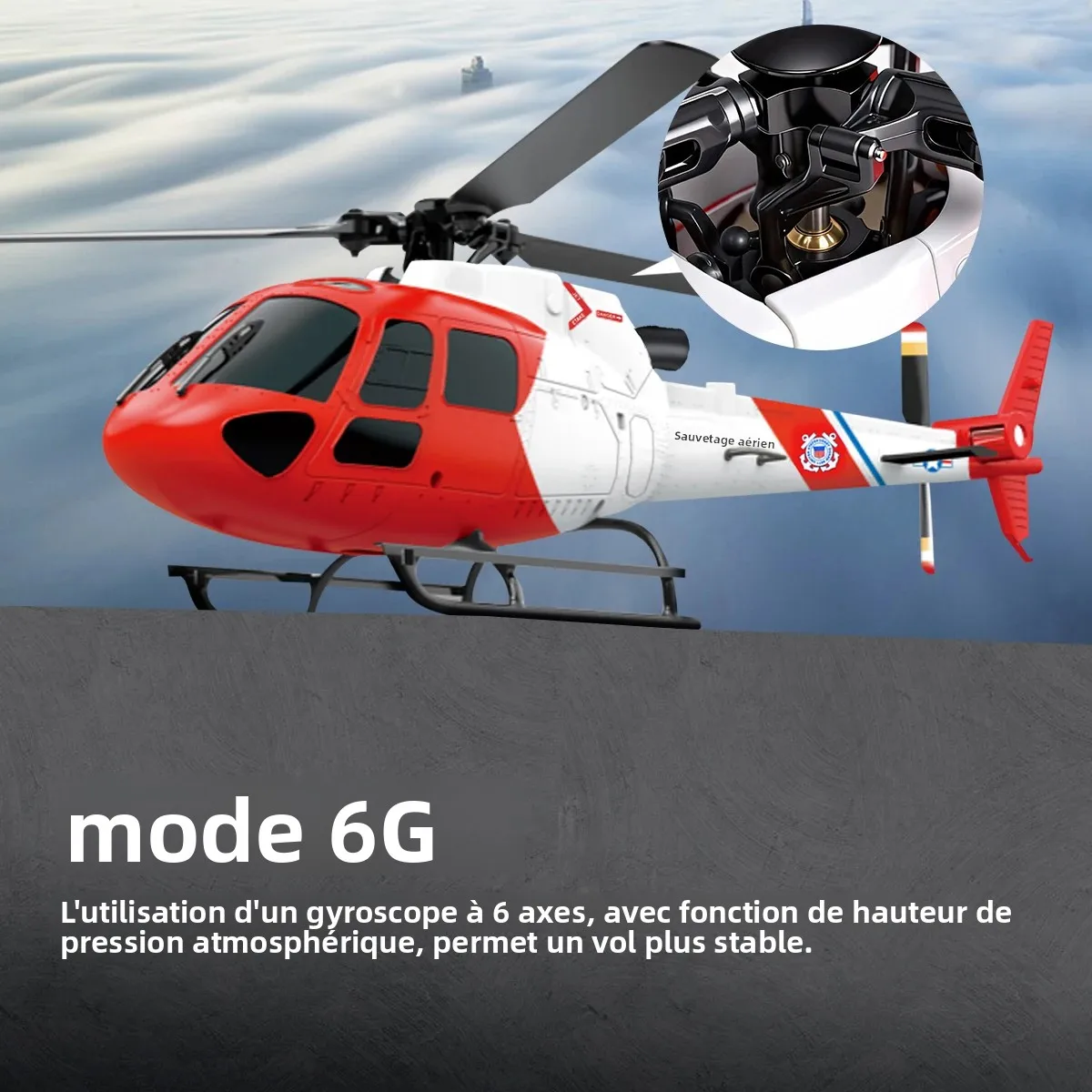 WLtoys K150 Hélicoptère RC Brushless 2.4G 6 Axes Gyroscope Maintien Altitude