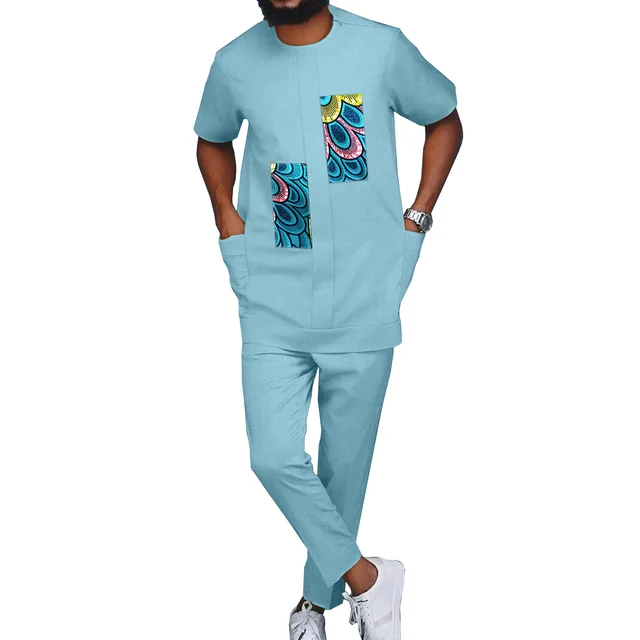Ade Short Sleeve Dashiki Outfit - Image 3