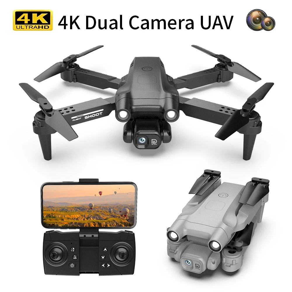 

GT2 Folding Rc Drone HD 4K Dual Camera Aerial Photography Quadcopter Long Endurance Cross-border Remote Control Aircraft New