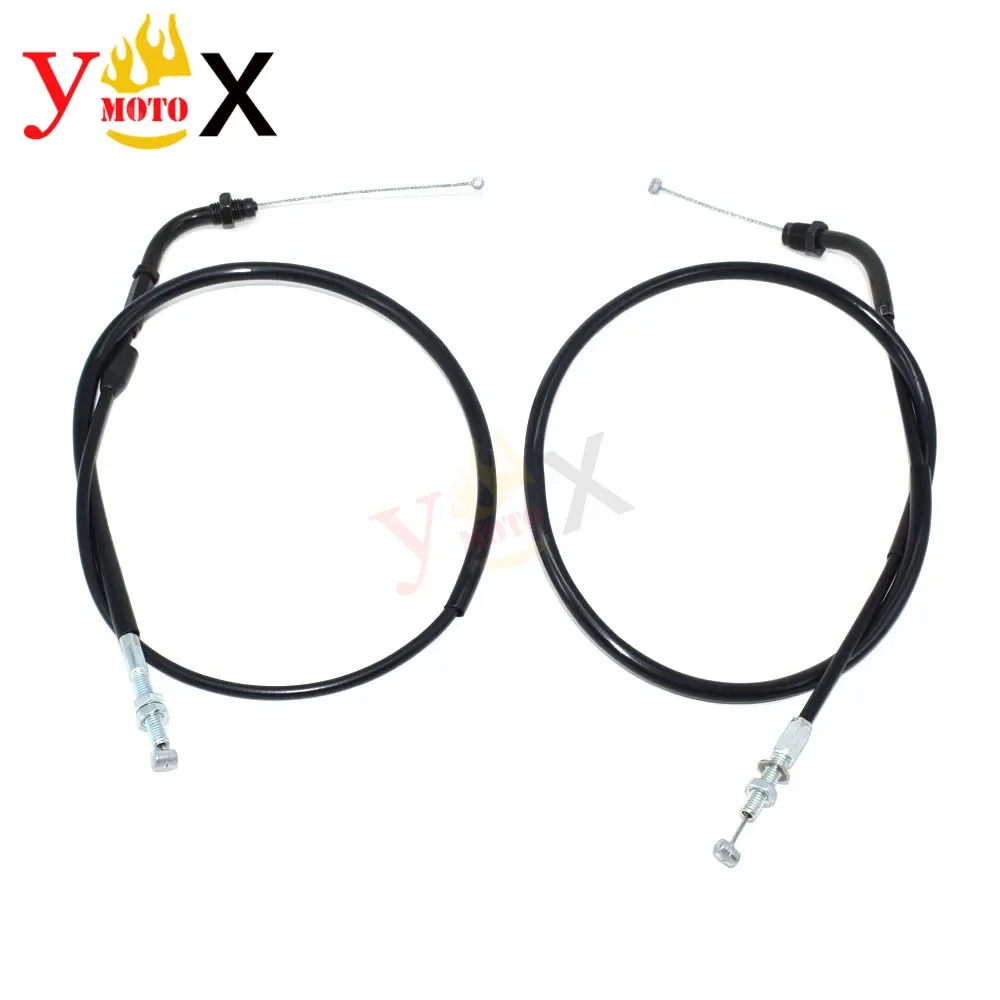 Cavo Acceleratore Per Moto Hornet 600 CB600 – Kit 2 Cavi (Trazione E Spinta) In Acciaio, 1998-2006
