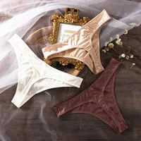 Ice injPanties-Sous-vêtements taille basse pour femme, lingerie sans couture, séchage rapide, slip respirant, doux pour la peau, slip intime 3