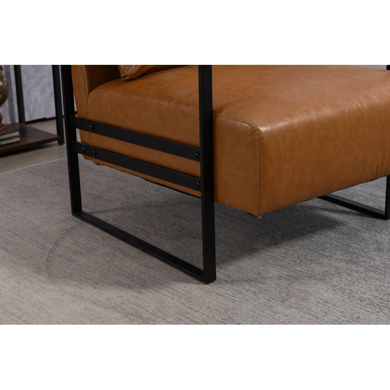 Ljustra Leather Accent Chair