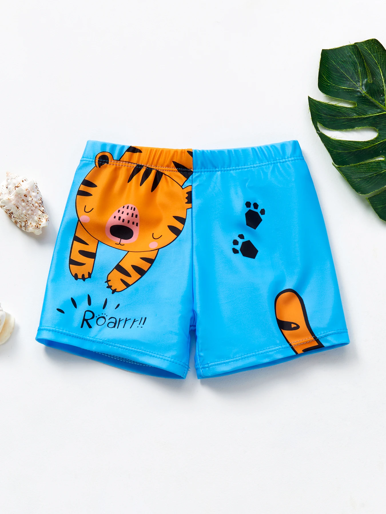 Boys’ Quick-Dry Swim Trunks – Toddler Board Shorts for Beach and Bathing Beachwear Swimwear