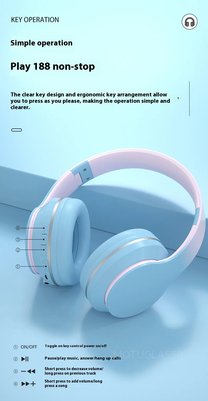 Votre Compagnon Audio Parfait : Casque Pliable Noir