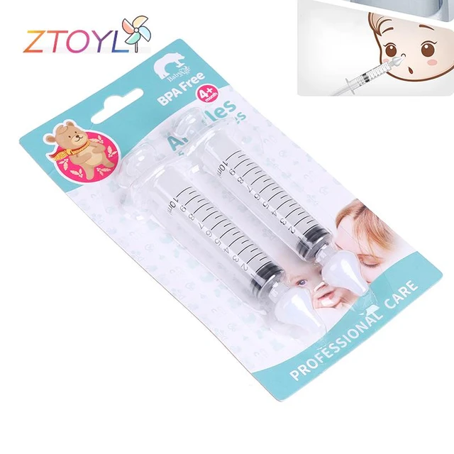 Seringue Nasale Pour Bébé 2 Pièces - 10ml