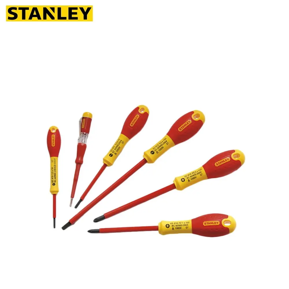 Set of 6 screwdriver electrician Stanley 0-65-443 | Инструменты