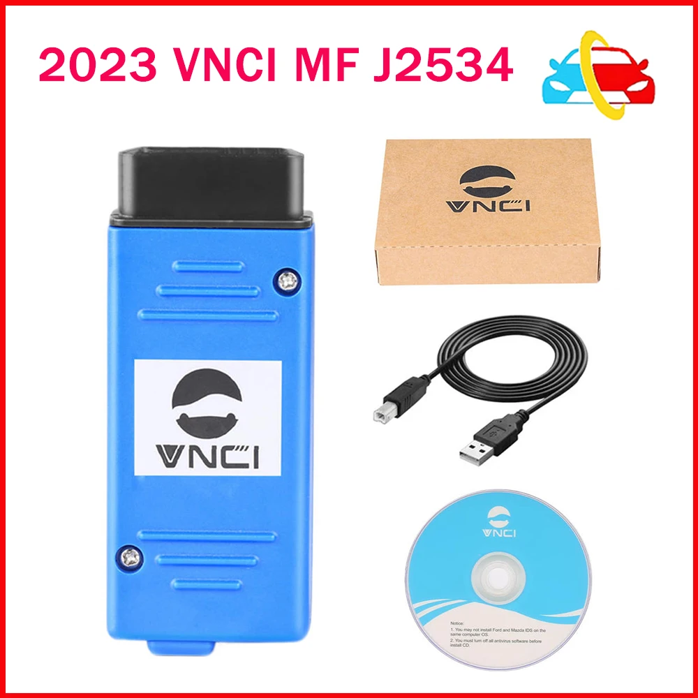 

VNCI MF J2534 Car Diagnostic Tool for Ford/ Mazda IDS V129 Compatible with J2534 PassThru and ELM327 Protocol Free Update Online