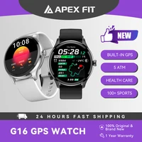 Apexfit Voice Call Smart Watch For Men 5ATM Waterproof Built-In Gps Watch With Hr/Spo2 Monitor For iphone Android 1