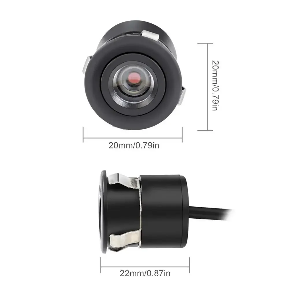 Car Rear Reverse Camera Rearview 170degree Car Infrared Auto Night Vision Waterproof Parking Reversing HD Image Sensor Rear View — view 2