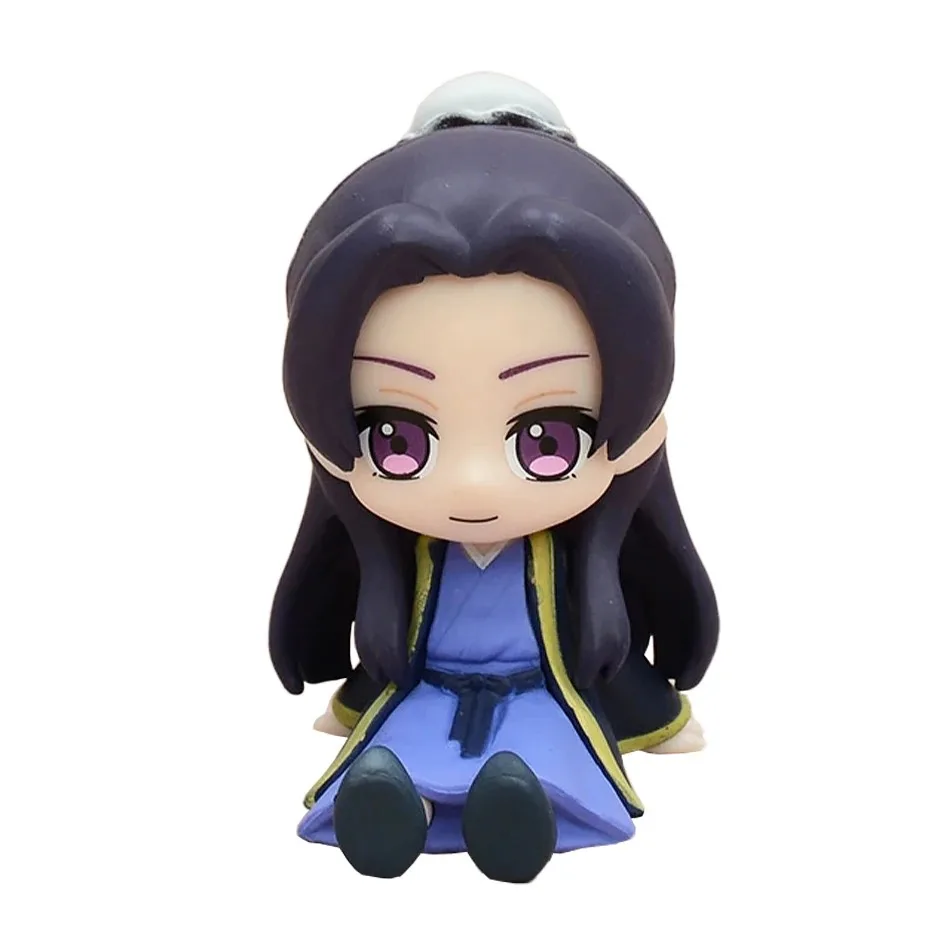 Neue 6CM The Apothecary Diaries Maomao Jinshi Mini Figur Anime Peripherie Kawaii Sitzende Spielzeug Desktop Auto Ornamente Modell Geschenke – Detail 6