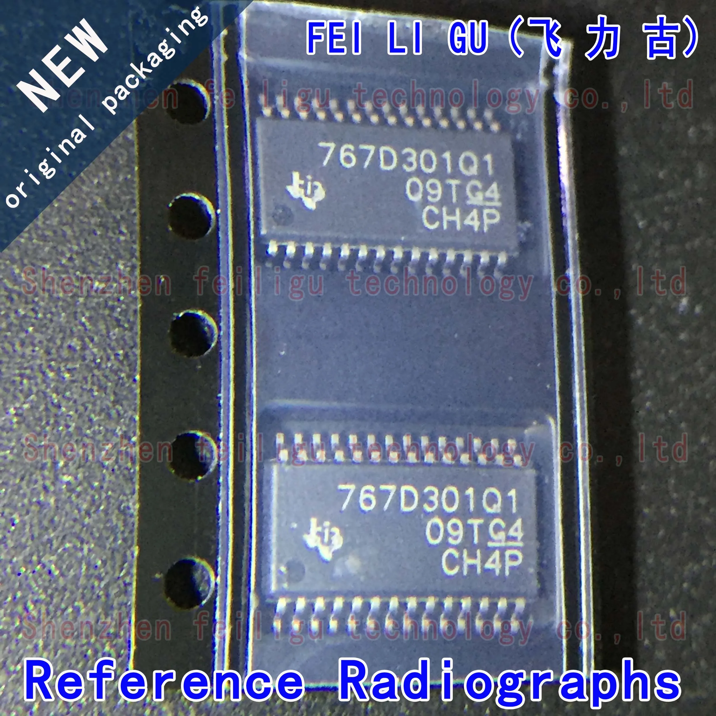 100% New original TPS767D301QPWPRQ1 767D301Q1 package: HTSSOP28 automotive dual output low dropout regulator chip new original tps92692qpwprq1 92692q htssop 20 automotive grade led driver chip
