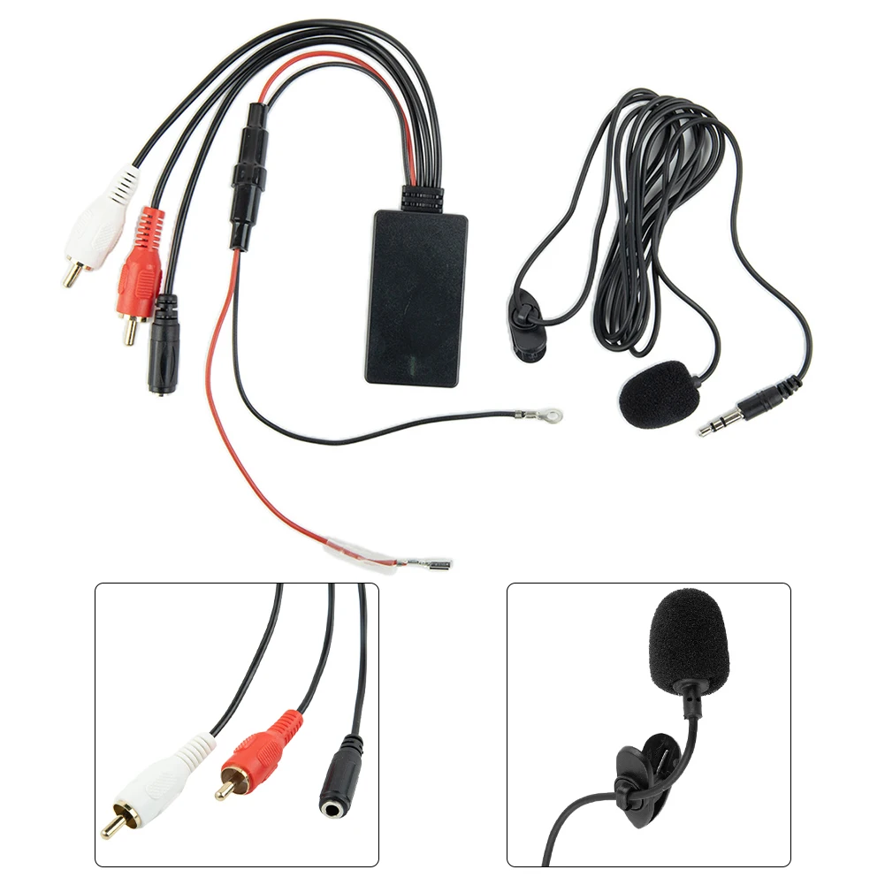 Car Bluetooth Adapter Universal RCA USB Wireless AUX Connector