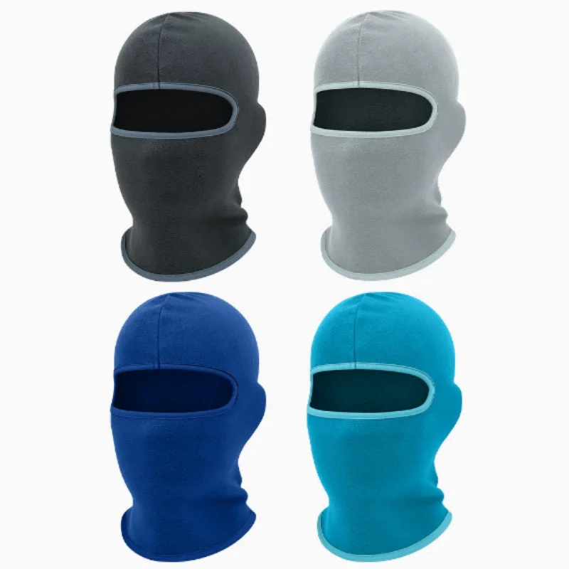 Winter Warm Kid Face Cover Windproof Thickened Polar Fleece Cycling Balaclava Mask Thermal Quick Dry Breathable Skiing Face Mask
