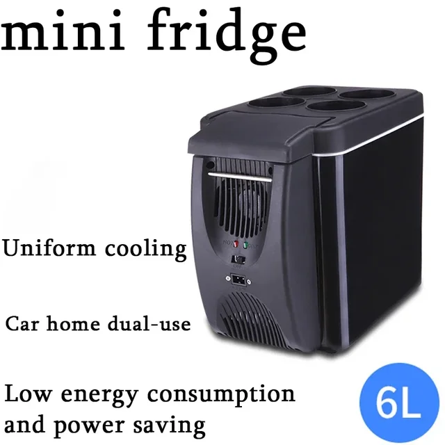 6L 12V voiture électrique réfrigérateur Mini congélateur congélateur refroidisseur plus chaud réfrigérateur électrique Portable glacière réfrigérateur de voyage 1