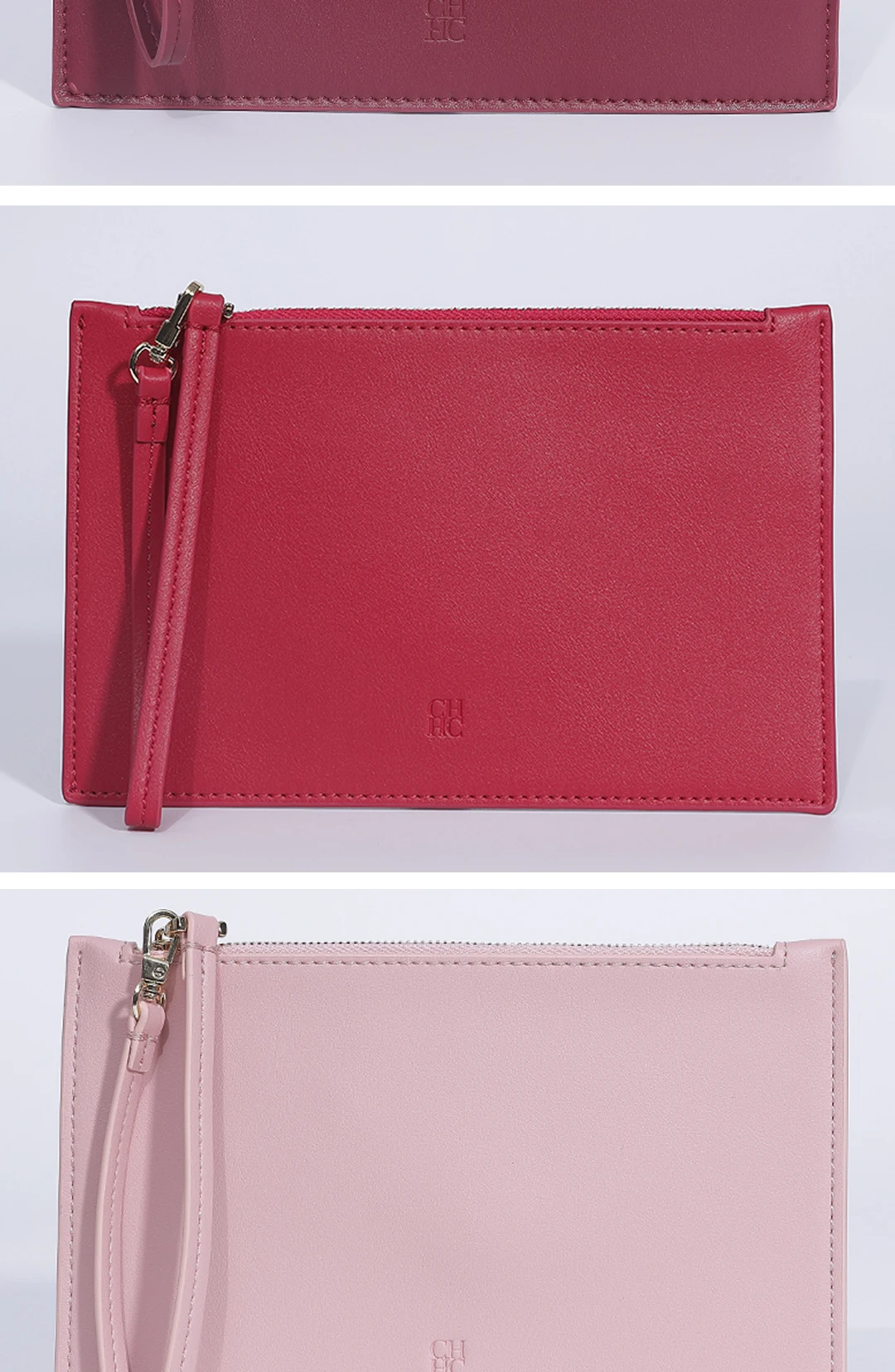 CH Damen PU-Leder Clutch Tasche Modische Kleine Schultertasche Crossbody Handytasche Damen Geldbörse Mehrfarbige Casual Handtasche – Detail 8