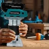 Brushless Electric Trimmer 5-speed Trimming Woodworking Machine Wood Router Milling Engraving Slotting For Makita 18V Battery 6