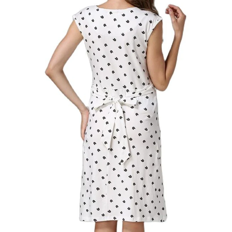 Breastfeeding Dress for Postpartum Women Sleeveless Maternity Clothes Beach Knee-Length Pregnant Women Dress Wear Summer 10 Scb01a988d27042b8ae9482ebc0c26e51k