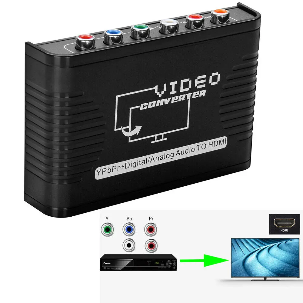 Component Video Converter Ypbpr Component Av Converter Component