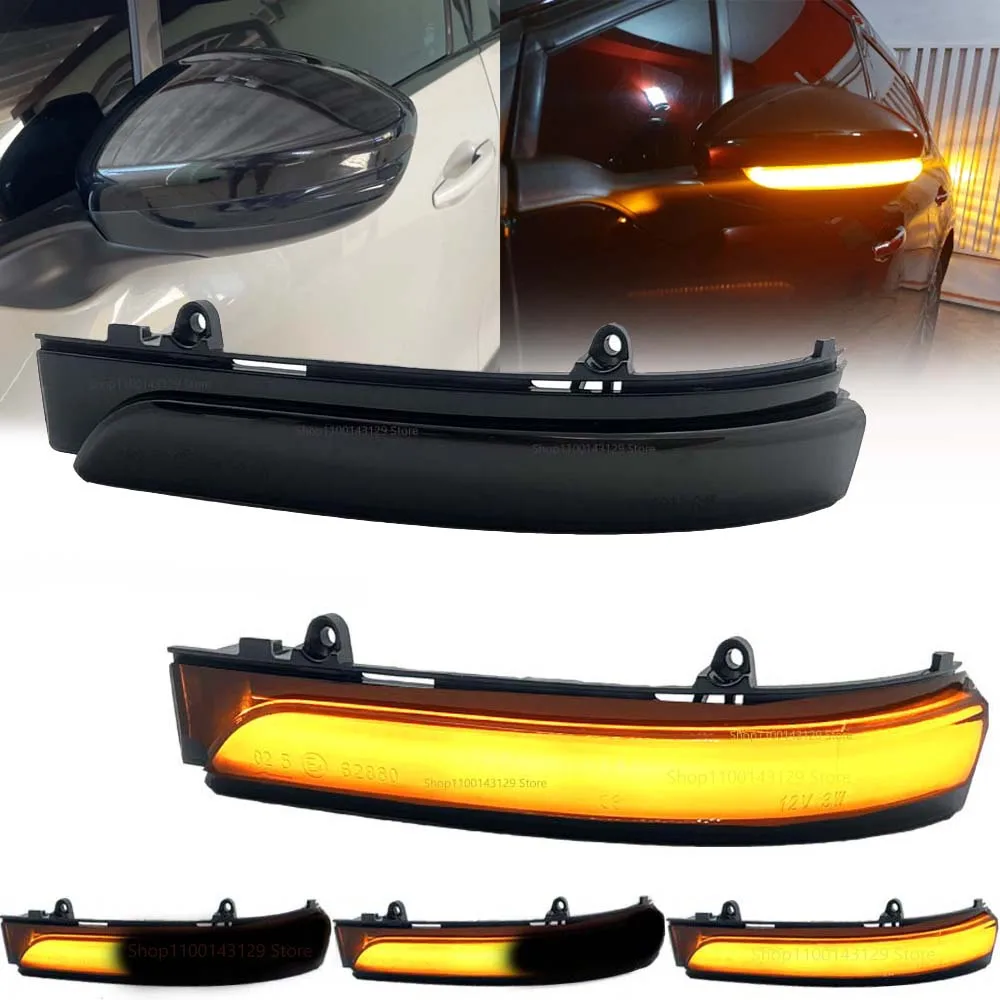 

Dynamic LED Side Mirror light For Volkswagen Fox 2010-2021 UP! Vento CrossFox Saveiro Voyage G5 G6 Turn Signal Mirror Indicator