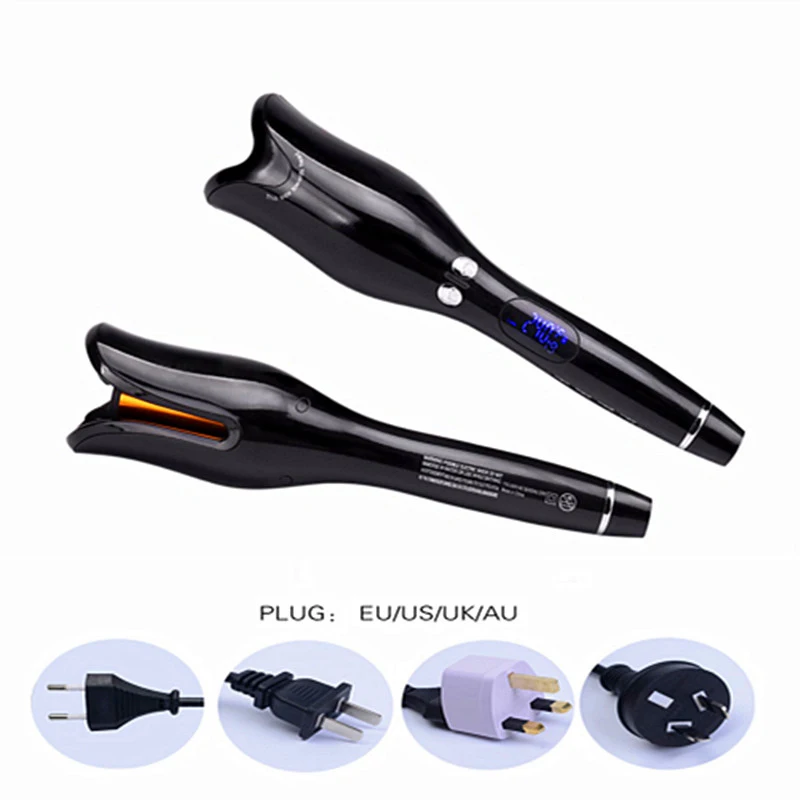 Rose-shaped Multi-Function LCD Curling Iron Professional Hair Curler Styling Tools Curlers auto rotating ceramic hair curler