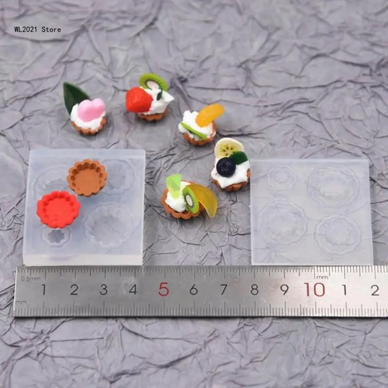 

Silicone Resin Mold DIY Mini Fruit Dessert Molds Table Decorations Craft