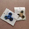 70mm Triangle Finger Aluminum Alloy Metal Spinner No Box R188 Bearing Turn for 3-4 Minutes Child Toys Decompression Toy Spinner 6