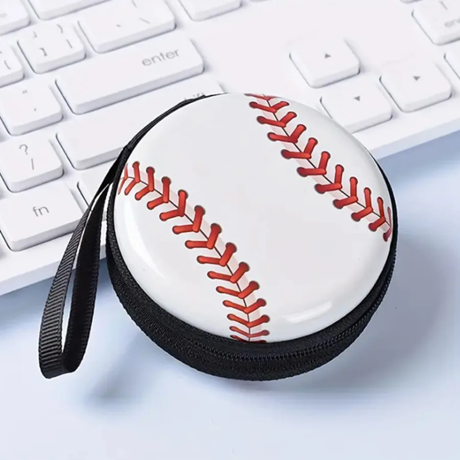 Coin Purse Creative Ball Pattern For Kid Boys Girls Small Gift