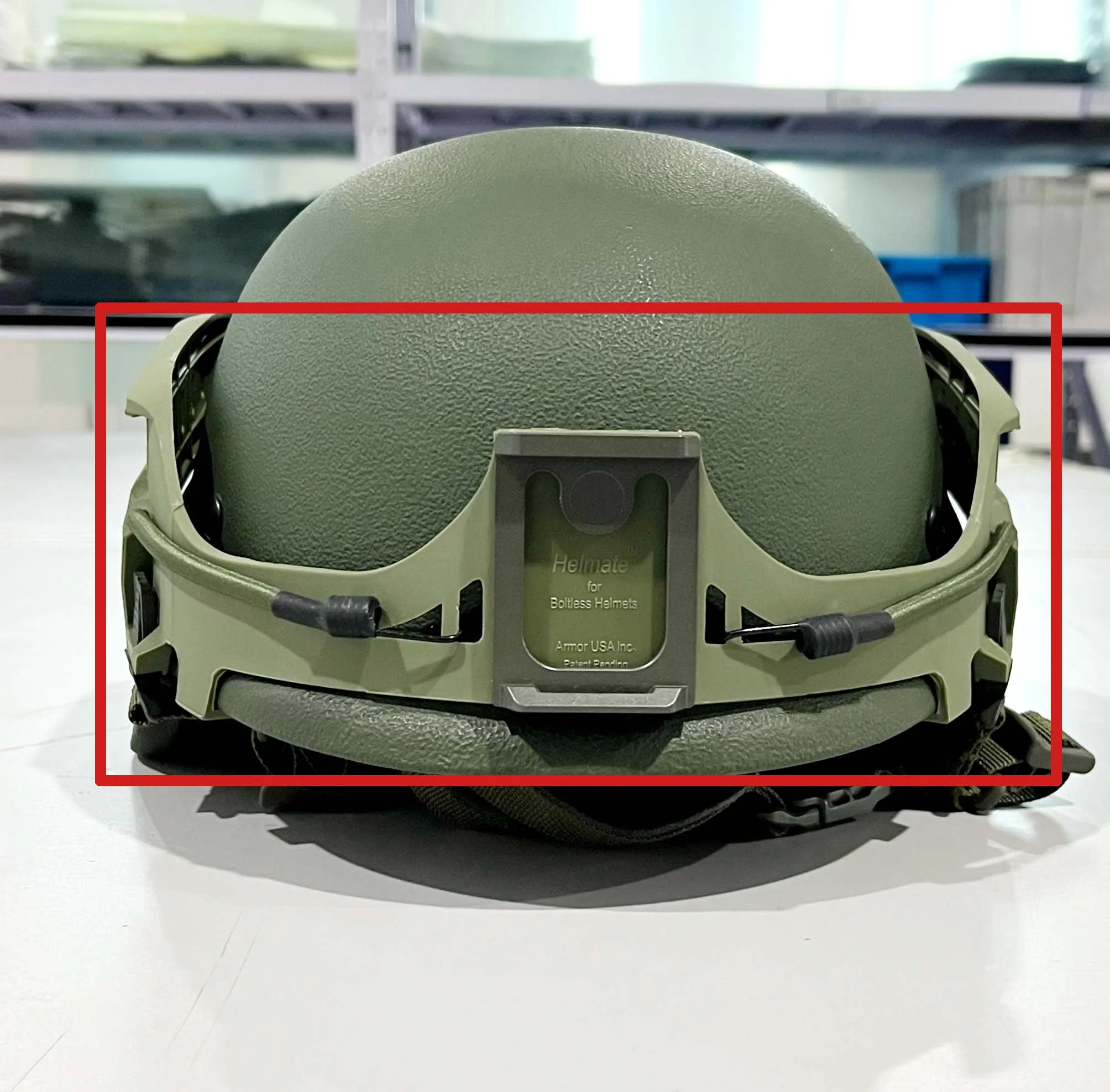 Universelles taktisches Zubehör, verstellbare Helmschiene, Verkleidung, Kinnriemen für M88-Helm – Detail 3