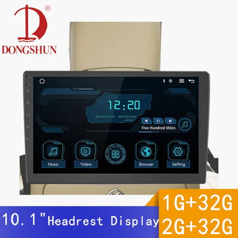 

10.1inch 1080P HD Car Screen Rear Seat Headrest Monitor Android 8.1 Video Player Support APK Software Install and download Games