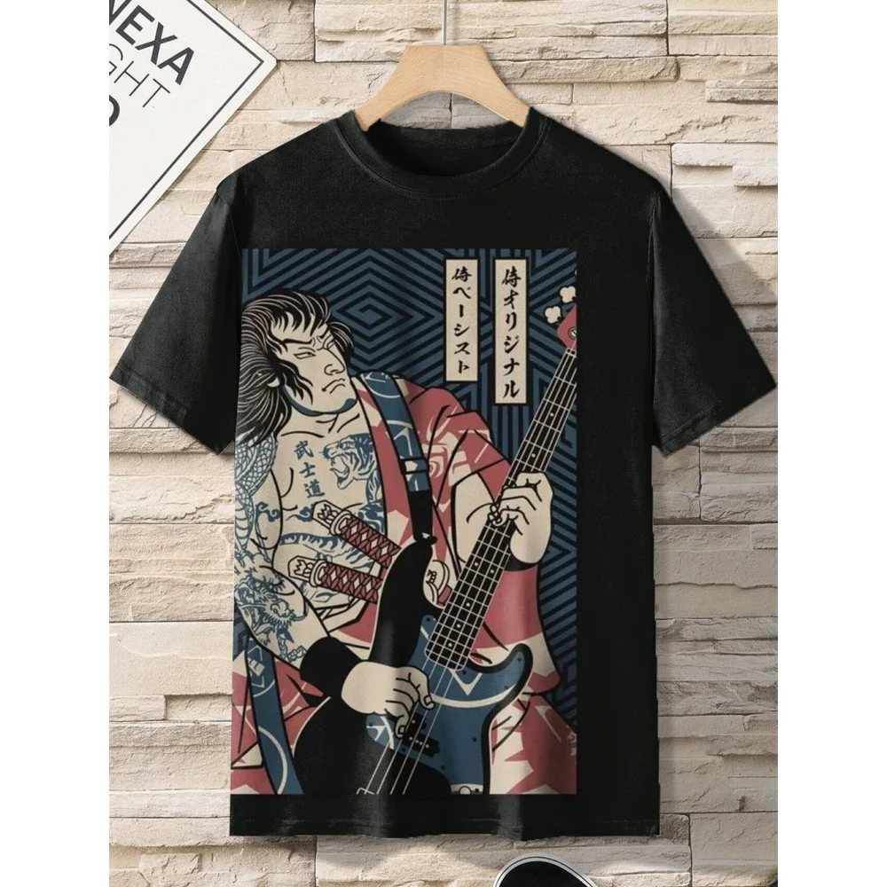 

Men's T-Shirt Summer Tshirt Casual Short Sleeved Top O Neck T Shirt Loose Micro Elasticity Retro Fashion Breathable Men Clothing