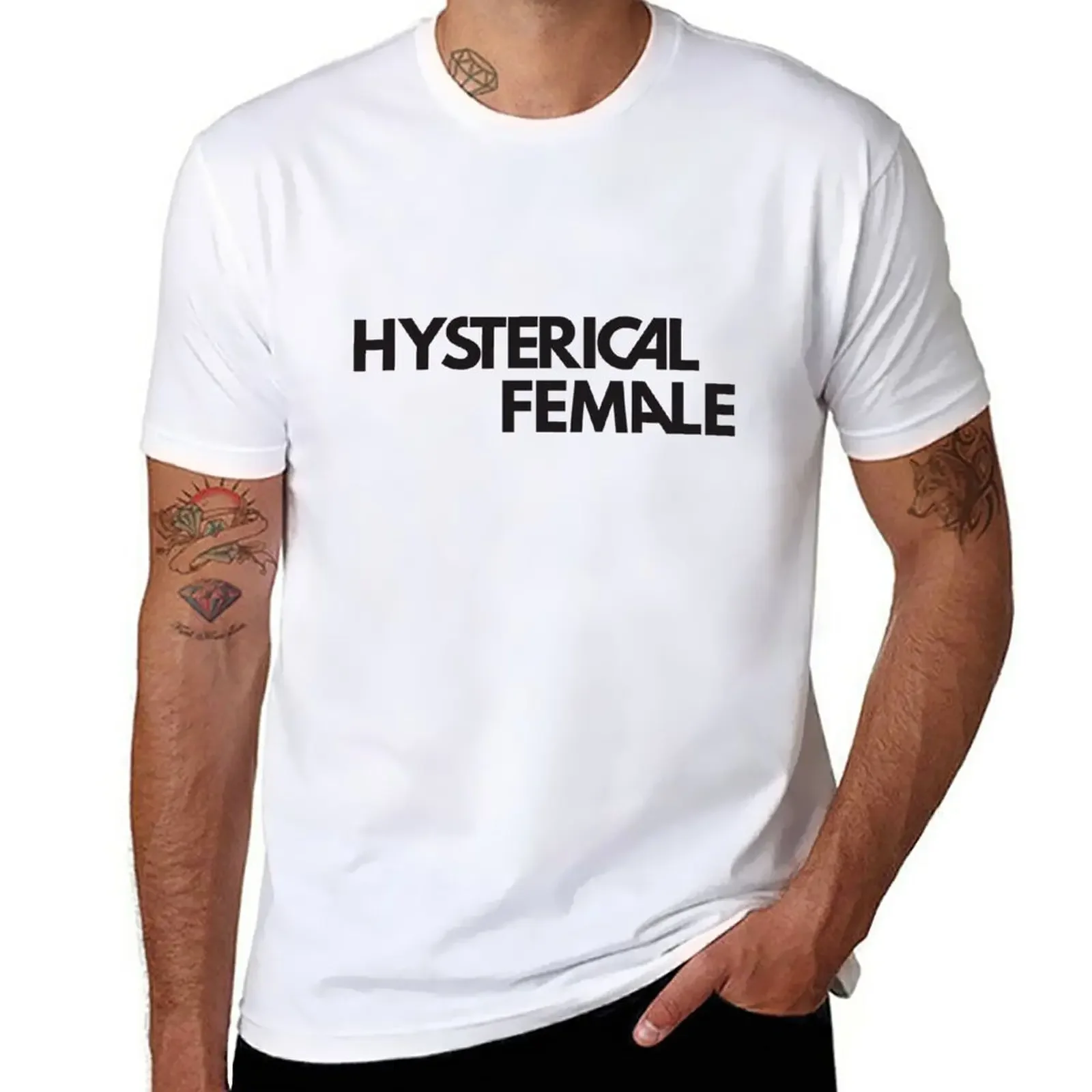 

hysterical female T-Shirt boys whites plus sizes clothes for men