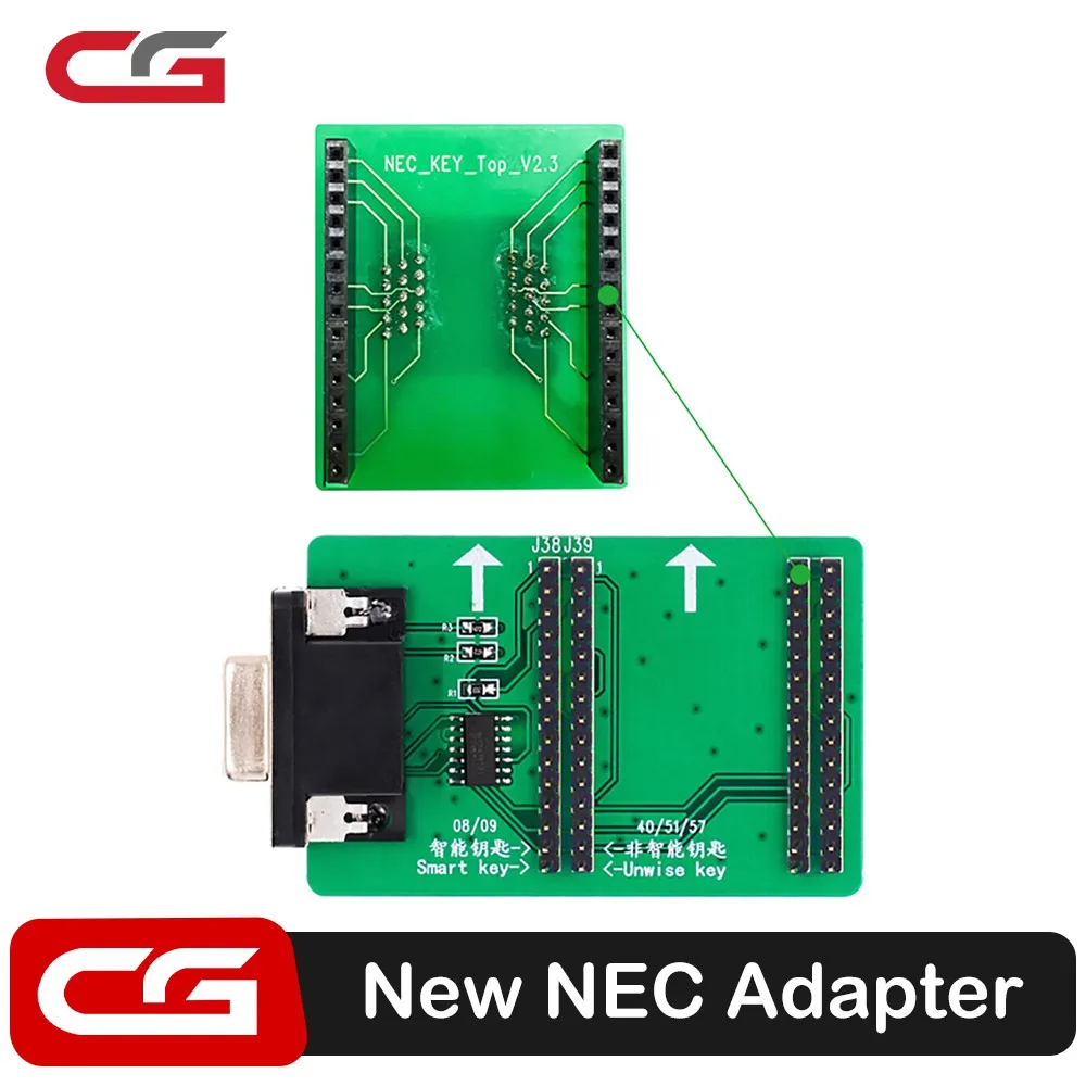 

CGDI MB-NEC адаптер поддерживает NEC клавиши стирания чтения и записи