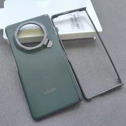 Leather Phone Cover with Kickstand for Enhanced Protection and Style (Green)