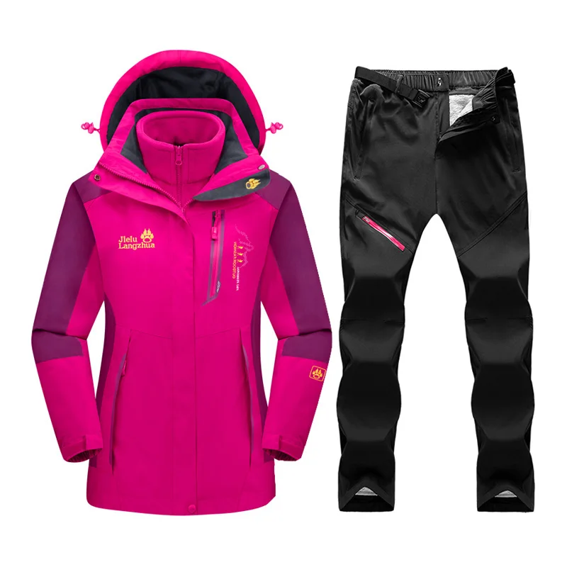New Hot Ski Suit Women Waterproof Windproof Skiing And Snowboarding new-hot-ski-suit-women-waterproof-windproof-skiing-and-snowboarding