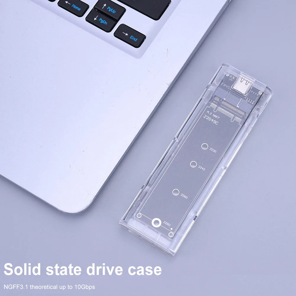 M.2 NGFF SATA SSD ϵ ̺ ̽, USB 3.1 C Ÿ, 10Gbps ϵ ũ ̽, B Ű, B + M Ű, 22230, 2242, 2260, 2280mm SSD  