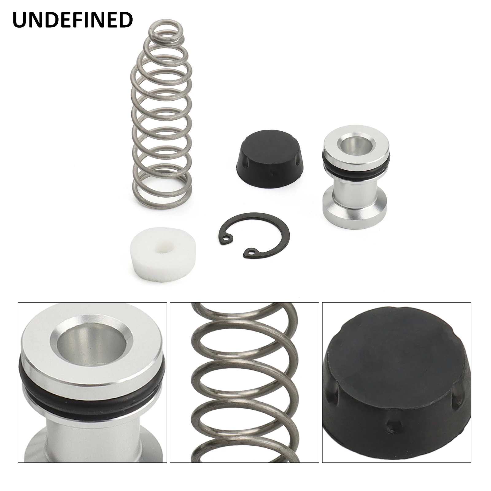 Motorcycle Front Master Cylinder Rebuild Kit 11/16' 9/16