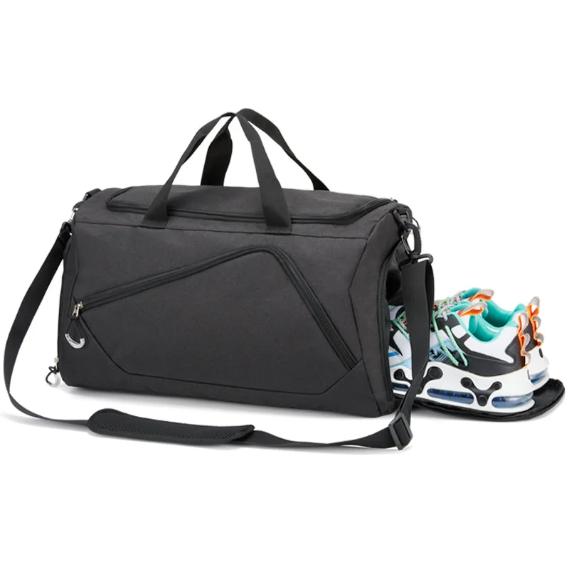 Short Distance Portable Travel Bag with Large Capacity Dry Wet Separation Sports Fitness Storage Bag Lightweight Oxford Cloth