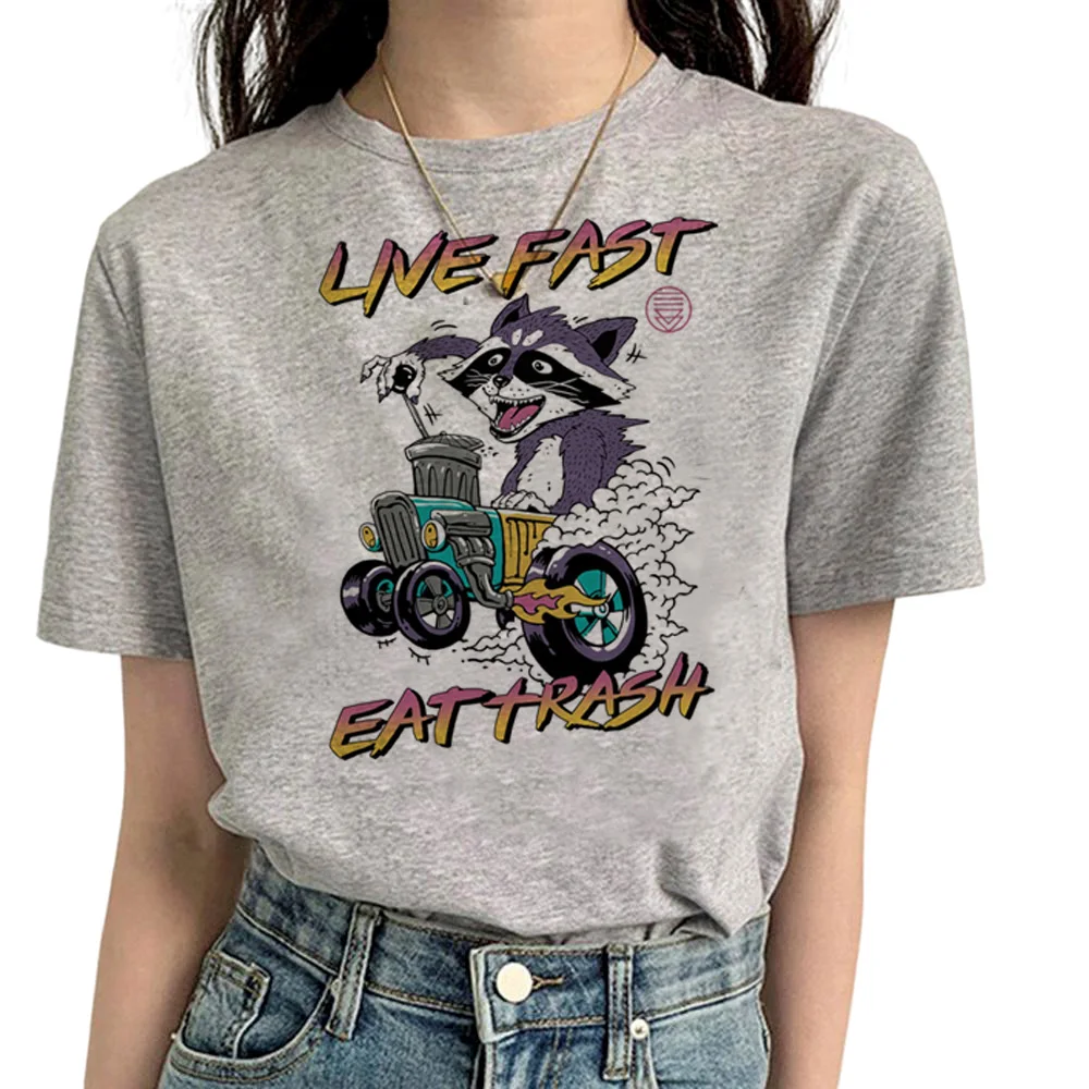 

Женская футболка в стиле Харадзюку, с рисунком