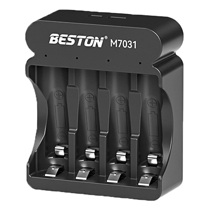 Chargeur Batteries AA AAA 4/8 Slots USB Micro