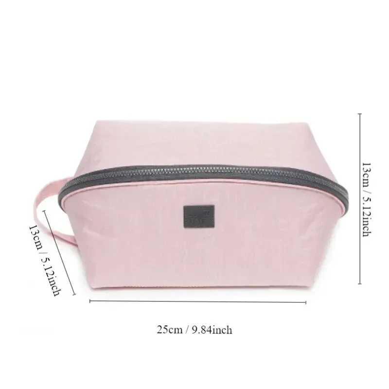 1pc Pink/Grey Underwear Storage Bag Portable Zipper Bras Organizer for Traveling Women's Lingerie & Underwear Accessories